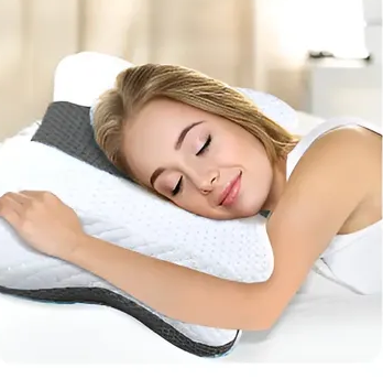 Almohada Cervical Ergonómica para Dormir